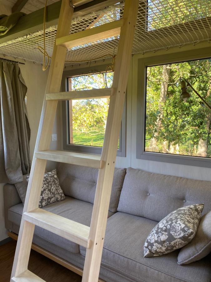 Вилла Jolie Tiny House Sous Les Grands Arbres Шоле Экстерьер фото